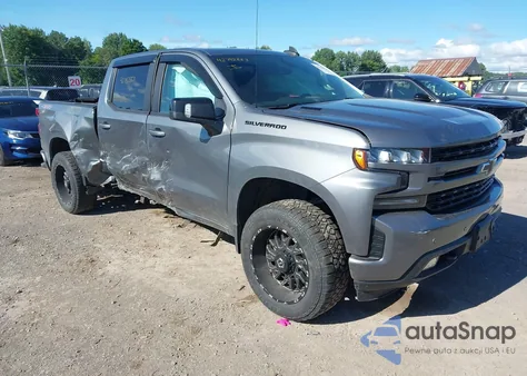 2020 Chevrolet Silverado 4Wd Short Bed Rst/4Wd Standard Bed Rst from USA, damaged, VIN 1GCUYEET7LZ121389